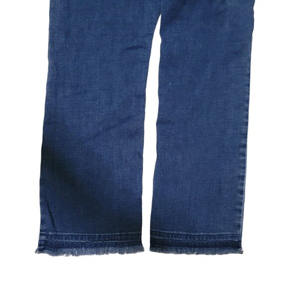 Pilcro and the Letterpress Script Jeans Womens Size 26 Low Rise Dark Wash Denim - Picture 4 of 7